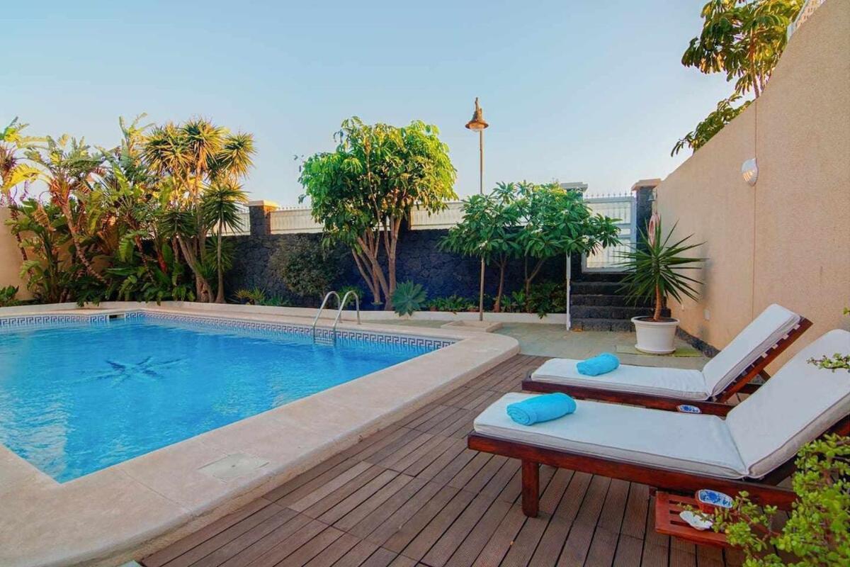 Villa La Concha Beachfront Heated Pool Playa Honda  Eksteriør billede