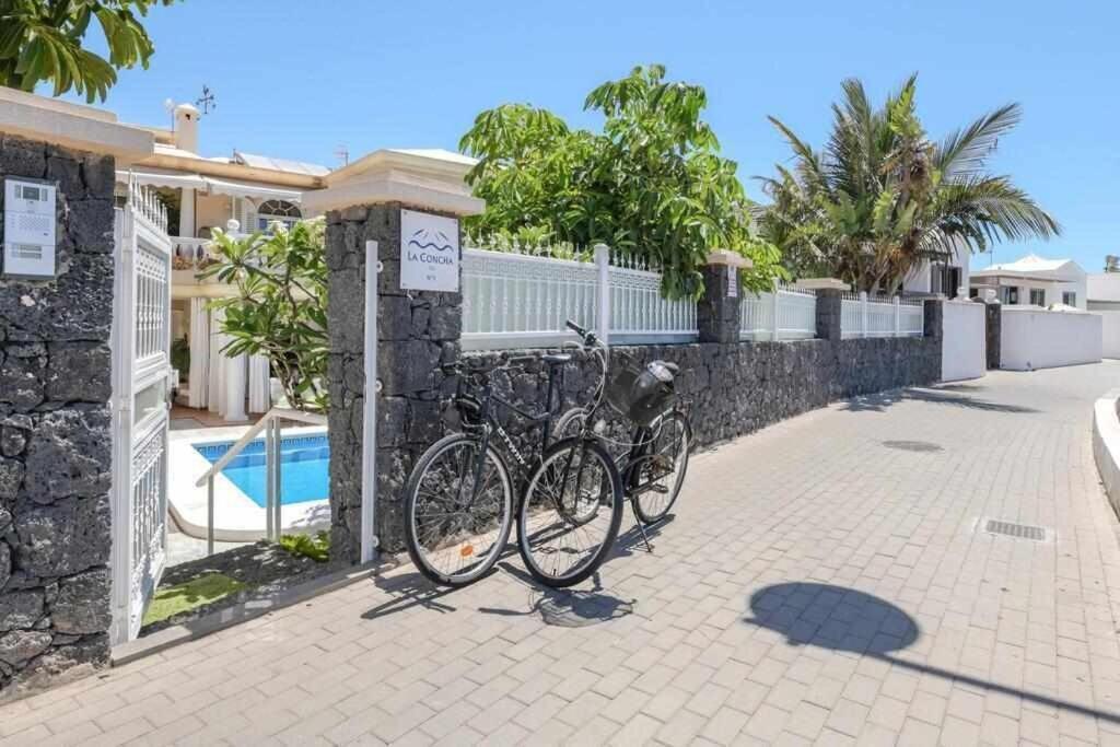 Villa La Concha Beachfront Heated Pool Playa Honda  Eksteriør billede
