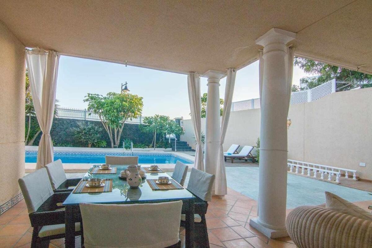 Villa La Concha Beachfront Heated Pool Playa Honda  Eksteriør billede