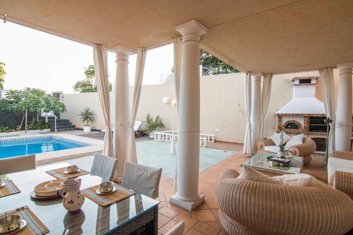 Villa La Concha Beachfront Heated Pool Playa Honda  Eksteriør billede
