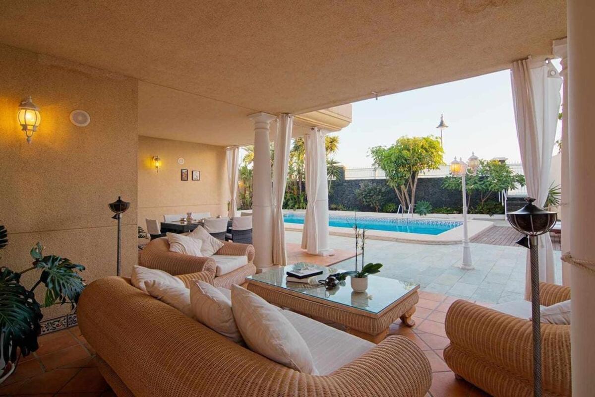 Villa La Concha Beachfront Heated Pool Playa Honda  Eksteriør billede